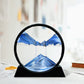 3D Moving Sand Art Lamp - Flowing Sand Painting Picture Dynamic Hourglass Decorative Desk Ornament Office Home Decor Lamp