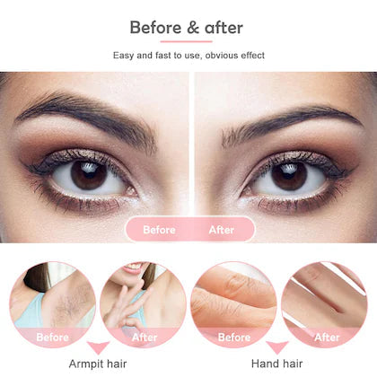2 In 1 Rechargeable Electric Eyebrow Trimmer