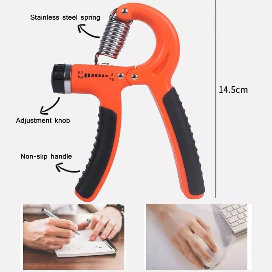 Hand Gripper With Counter | Adjustable Hand Grip Strengthener | Forearm & Finger Exercise Gripper (Random Color)