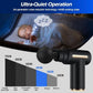 Portable Rechargeable Deep Tissue Massage Gun With Multiple Massage Heads For Muscle Relaxation