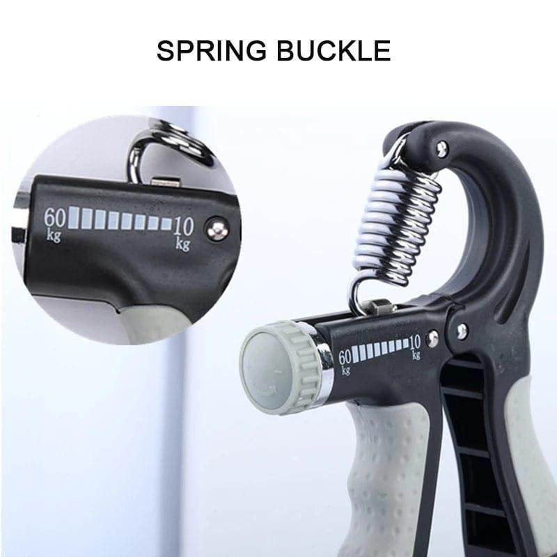 Hand Gripper With Counter | Adjustable Hand Grip Strengthener | Forearm & Finger Exercise Gripper (Random Color)